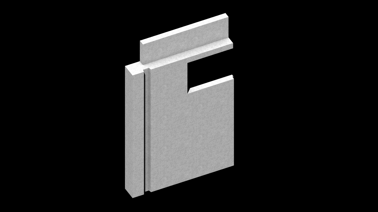 Precast Column Integrated with Façade