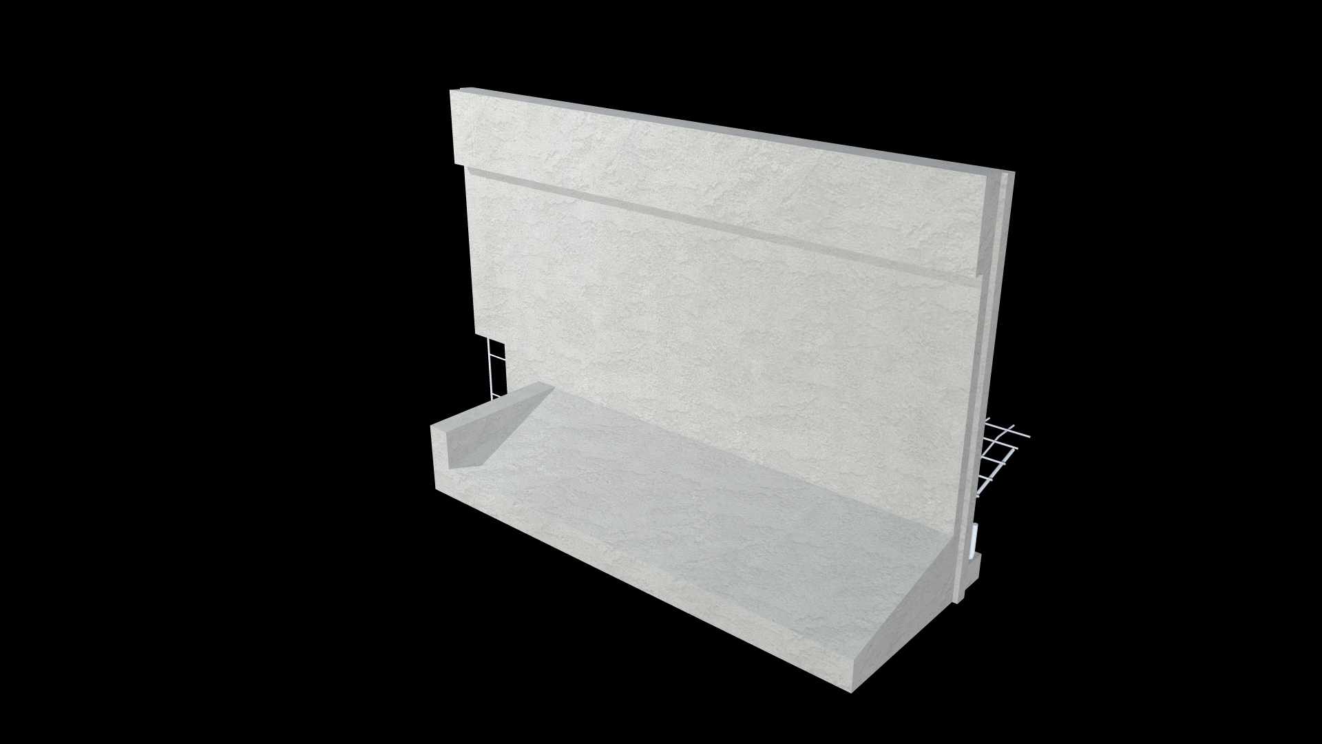 Precast Parapet with Beam