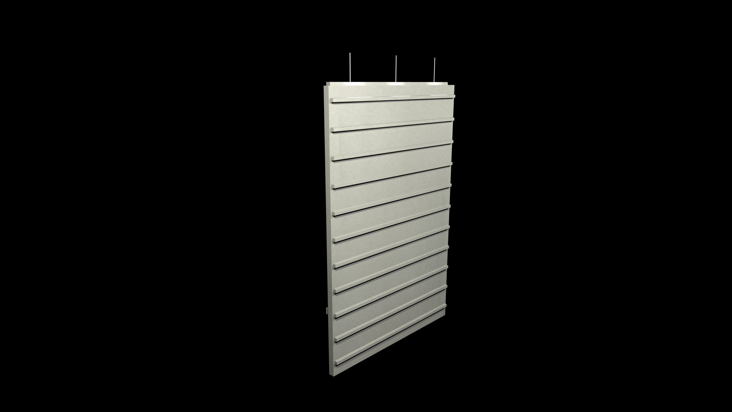 Precast Wall with Feature