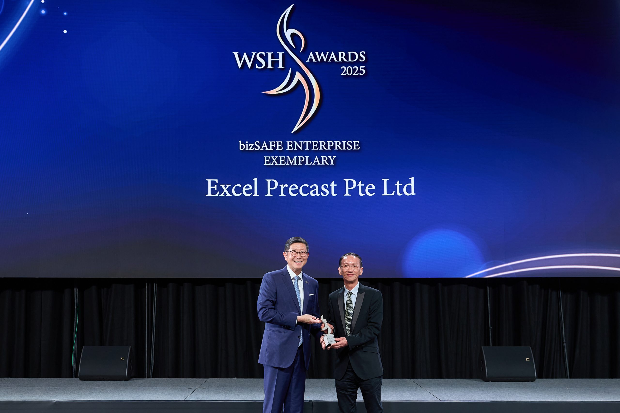 Excel Precast Pte Ltd bizSAFE Enterprise Exemplary Awards 2025